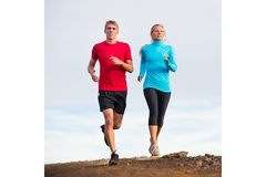 Image Athlete Couple Running